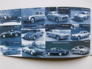 Maserati Mappe Tradition +Preisliste August 2000 NEU