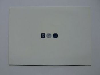 Rolls Royce Park Ward UK Englisch Prospekt 2/2000 NEU
