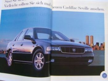 Cadillac Händler-Beilage A4 Format Seville