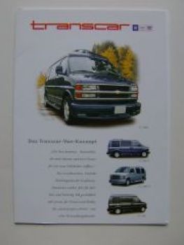 Transcar Van TC2000 TC200 LT +Astro Van +Preisliste 1997/98