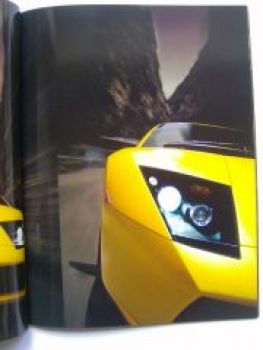 Lamborghini Murcielago Prospekt A4 Format Englisch/Deutsch