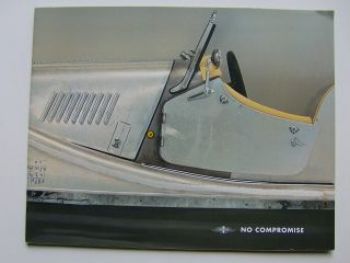 Morgan No Compromise Prospekt Englisch UK 4/4 Plus4 Plus8, 4/199