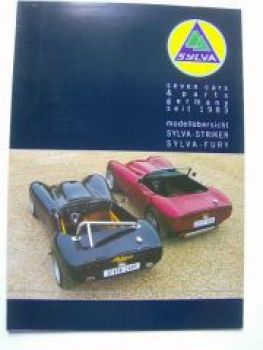 Sylva Striker Fury seven cars Prospekt +Preisliste Deutsch NEU