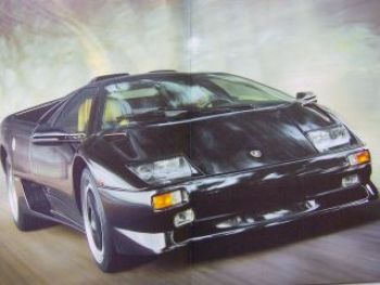 Lamborghini Diablo VT Roadster SV Propekt Englisch/Italienisch