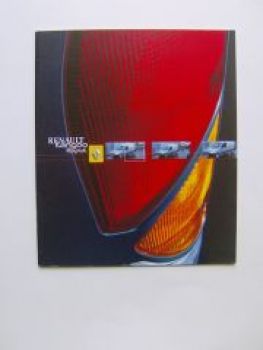 Renault Kangoo Rapid Prospekt September 2001 NEU