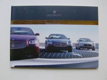 Maserati Quattroporte Executive GT+ Quattroporte +SportGT Prospekt