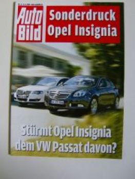 Auto Bild 32/2008 Opel Insignia gegen VW Passat