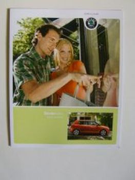Skoda Fabia Style Edition 3/2009 Prospekt NEU