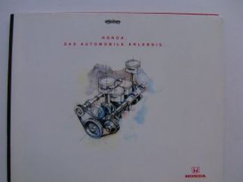Honda Das Autmobile Erlebnis Mappe Prospekt 1/1995 NEU