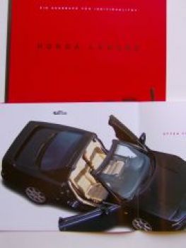 Honda Das Autmobile Erlebnis Mappe Prospekt 1/1995 NEU