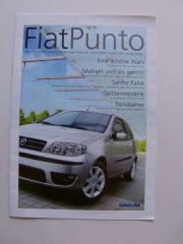 Fiat Punto A3 Format Prospekt 5/2003 Rarität NEU