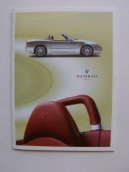 Maserati Spyder Prospekt A5 Format NEU