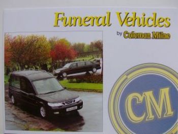 Coleman Milne Funeral Vehicles Saab 95 + Stretch Limousine