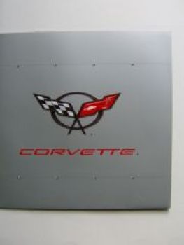 Chevrolet Corvette Prospekt Großformat 2003+Historie 1953-86