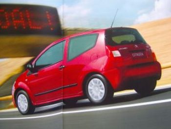 Citroen C2 Prospekt September 2007 +Preise 1/2008