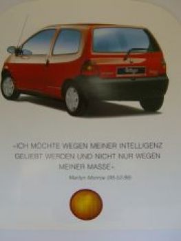 Renault Twingo Großformat Prospekt Mai 1993 Rarität
