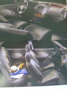 Rover Serie 200 Prospekt Großformat September 1999