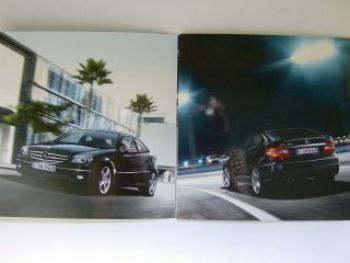 Mercedes Benz CLC-Klasse Vorstellungsprospekt 1/2008 NEU