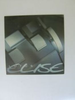 Lotus Elise Prospekt UK England NEU Rarität