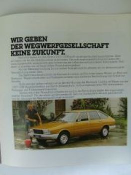 Chrysler Simca 1307-1308 Großformat Prospekt August 1977