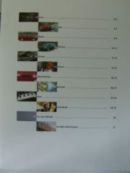 Toyota Avensis Dänischer Prospekt NEU