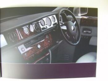 Rolls-Royce Phantom Prospekt UK Englisch Dezember 2002