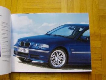 BMW Original Teile & Zubehör Prospekt 3er Compact E46 2001