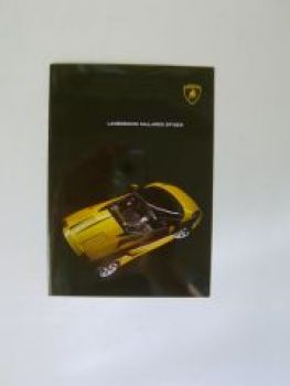 Lamborghini Gallardo Spyder Flyer Prospekt Hochglanz NEU