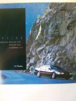Cadillac Seville STS + Eldorado TC Großformat Prospekt NEU