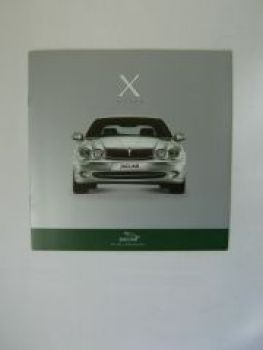 Jaguar X-Type Prospekt Vorstellung NEU