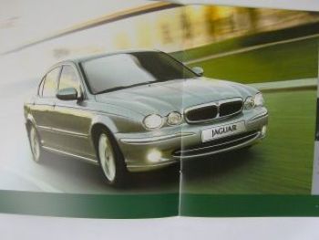 Jaguar X-Type Prospekt Vorstellung NEU