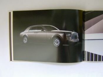 Rolls-Royce Phantom Prospekt UK Englisch Buch 2/2005 NEU