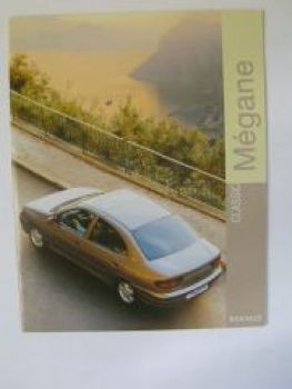 Renault Megane Classic Prospekt August 1998 NEU Typ BA
