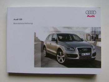 Audi Betriebsanleitung Q5 5/2008 Buch Rarität