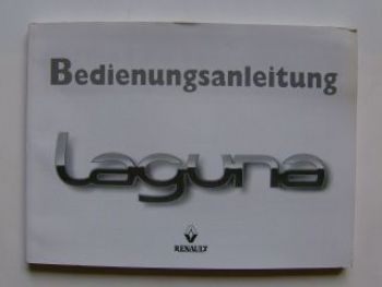 Renault Laguna Bedienungsanleitung 1/1998 Rarität