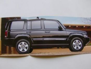 Jeep Commander Prospekt Großformat Flyer Rarität