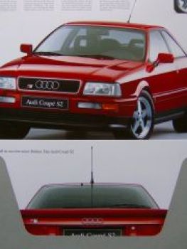 Audi Coupe S2 1/1993 Fotomappe NEU Rarität