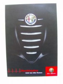 Alfa Romeo Herzklopfen A3 Format Prospekt 147,Sportwagon, 156