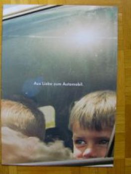 VW Beilage Aus Liebe zum Automobil Riesenformat +Käfer