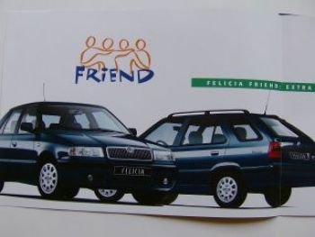 Skoda Felicia Friend Prospekt 3/1999 NEU