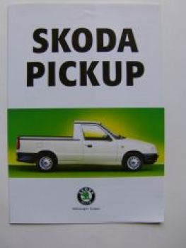 Skoda Pickup 3/1997 Prospekt NEU