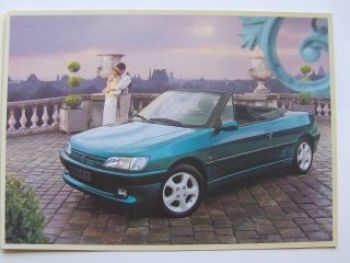 Peugeot 306 Cabriolet 3/1994 Prospekt NEU
