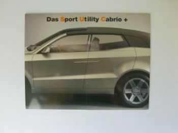 Karmann Das Sport Utility Cabrio+ Prospekt NEU