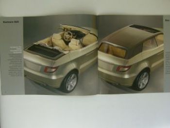 Karmann Das Sport Utility Cabrio+ Prospekt NEU