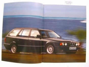 BMW 525i Touring E34 Prospekt Japan 1/1992 Rarität