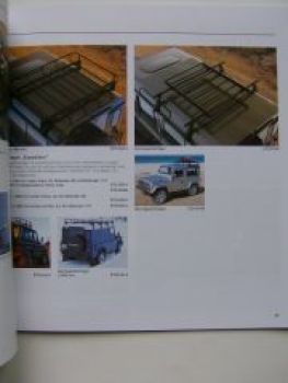 Land Rover Defender Zubehör Prospekt 12/2004 NEU