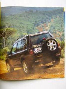 Land Rover Freelander Prospekt +Preisliste 2002 NEU