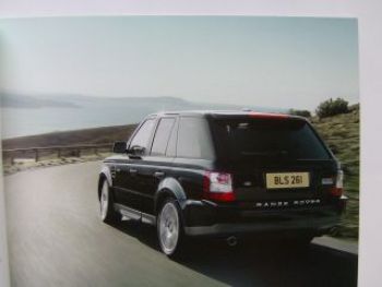 Land Rover Range Rover Sport  Prospekt 9/2008