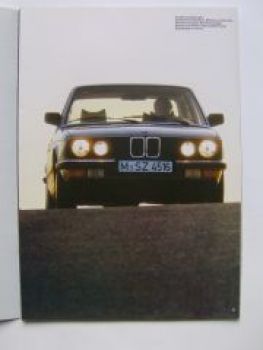 BMW 524td E28 Prospekt März 1983 Rarität