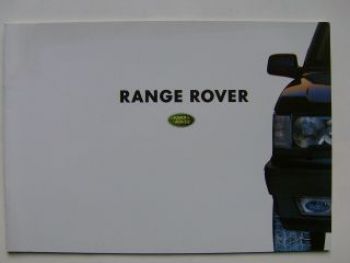 Land Rover Range Rover Prospekt 2000 5sprachig NEU
